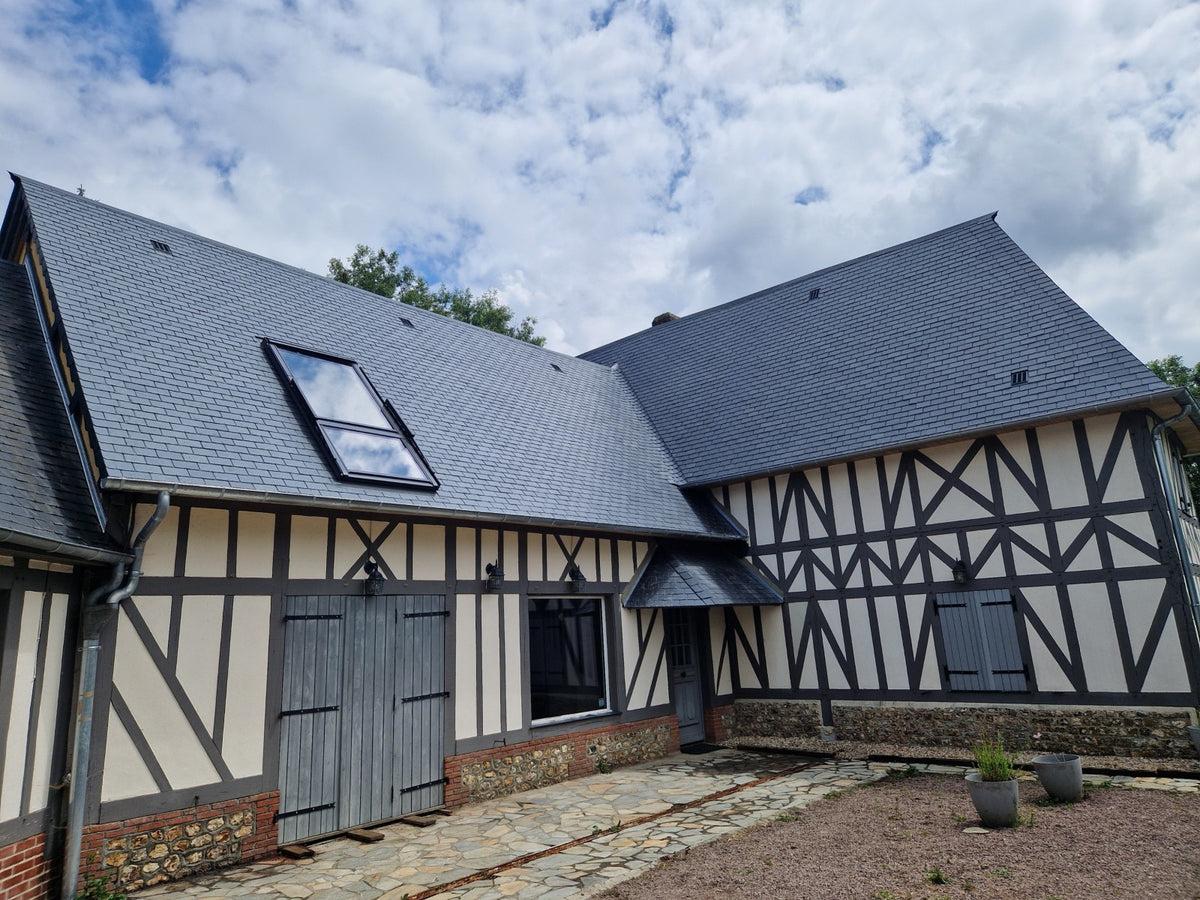 Travaux de couverture à Saint-Martin-de-Fontenay
